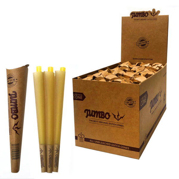 Jumbo Conos King Size Sin Blanquear