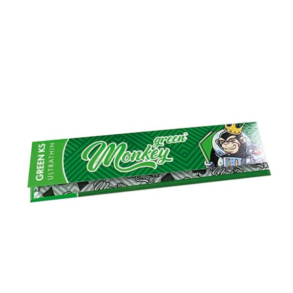 Monkey King Papel Slim King Size Verde - Imagen 2